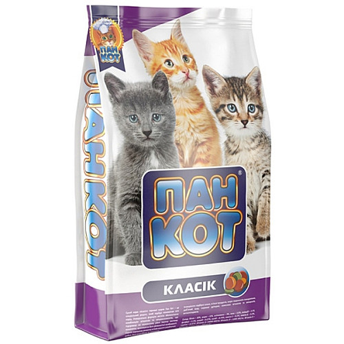 Сухий корм для котів Пан Кот Класік 400г