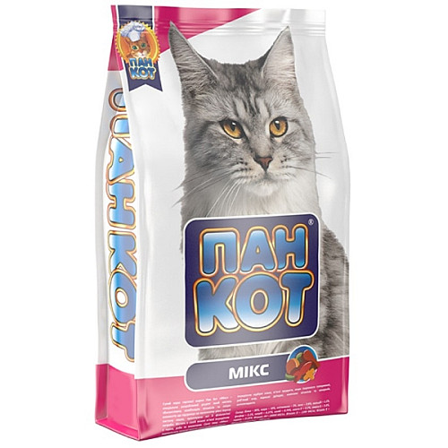 Сухой корм для кошек Пан Кот Микс 400г