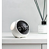 Будильник ночник Emoji Alarm Clock многофункциональный пиксельный с анимацией Digital Белый (YV-O)
