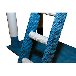 Кігтеточка дряпка котяча Хатка Фанкот Люкс NUW ХБ Висота 110 см (ХБ137)