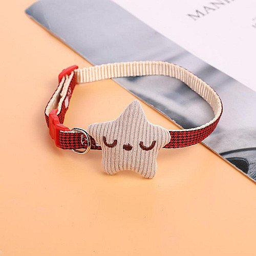 Ошейник Star Pet для собак малых пород и кошек красный (R72773990)