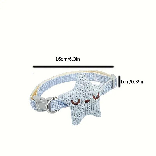 Нашийник Star Pet для собак малих порід та кішок блакитний (R72773991)