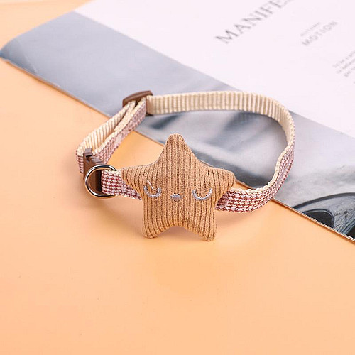 Нашийник Star Pet для собак малих порід та кішок коричневий (72773993)