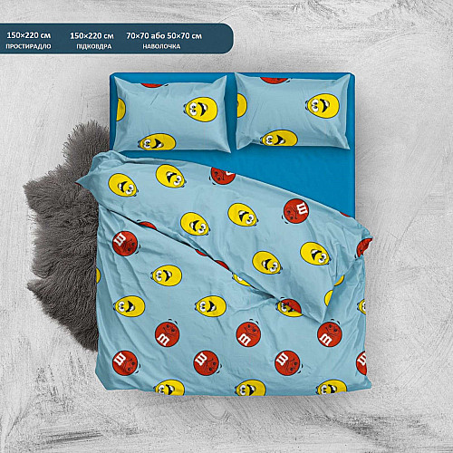 Комплект постільної білизни OldBro M&M Arabeska 150×220 см (2110908385)