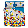 Комплект постільної білизни OldBro friends M&M Arabeska 240×220 см (2110954845)