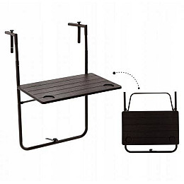 Підвісний столик Chomik GARDEN LINE SOLO балконний коричневий