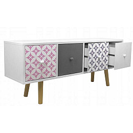 Комод Chomik RETRO білий