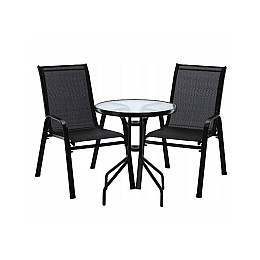 Набір садових меблів Chomik TWIKS стіл та 2 стільці