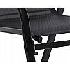 Комплект садових стільців Chomik GARDEN LINE CORTINA чорний