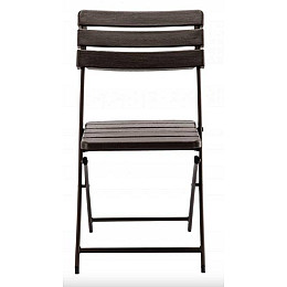 Стілець садовий Chomik MANGO складаний коричневий