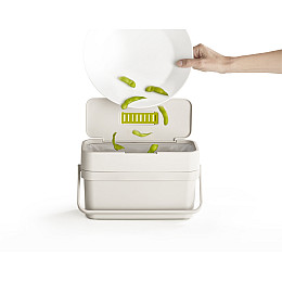 Контейнер для харчових відходів Joseph Joseph Flume 4 л Білий (30046)