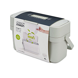 Контейнер для харчових відходів Joseph Joseph Flume 4 л Білий (30046)