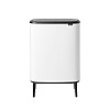 Бак для мусора Brabantia Bo Touch Bin Hi 30+30 л Белый (130601)