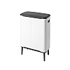 Бак для мусора Brabantia Bo Touch Bin Hi 30+30 л Белый (130601)
