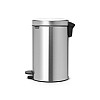 Бак для мусора Brabantia NewIcon Pedal Bin 12 л Стальной (113604)