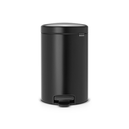 Бак для сміття Brabantia NewIcon Pedal Bin 12 л Чорний (113741)