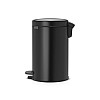 Бак для сміття Brabantia NewIcon Pedal Bin 12 л Чорний (113741)