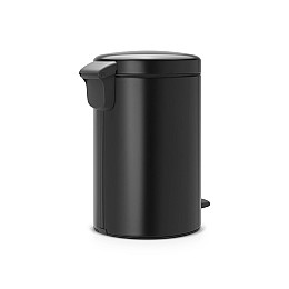 Бак для мусора Brabantia NewIcon Pedal Bin 12 л Черный (113741)