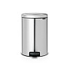 Бак для мусора Brabantia NewIcon Pedal Bin 20 л Стальной (111907)
