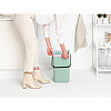 Ведро для мусора Brabantia Sort&Go 25 л Mint (212765)