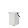 Ведро для мусора Brabantia Sort&Go 25 л Серый (214400)