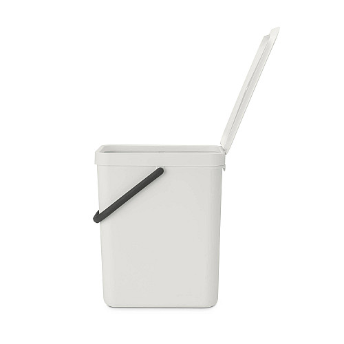 Ведро для мусора Brabantia Sort&Go 25 л Серый (214400)