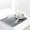 Коврик-сушилка для посуды Brabantia Dish Washing + Organising 43,8х32,5 см Серый (117442)