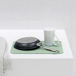 Коврик-сушилка для посуды Brabantia Dish Washing + Organising 44х32 см Зеленый (203329)