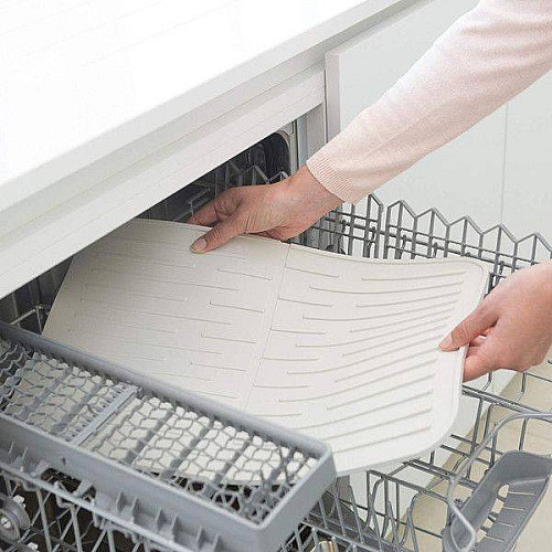 Коврик-сушилка для посуды Brabantia Dish Washing + Organising 43,8х32,5 см Белый (117466)