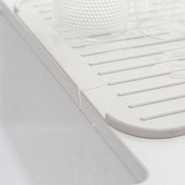 Коврик-сушилка для посуды Brabantia Dish Washing + Organising 43,8х32,5 см Белый (117466)