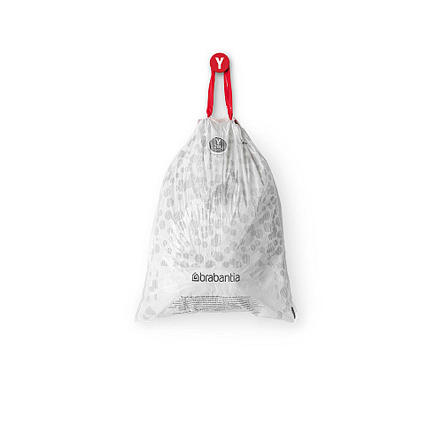 Набор мусорных пакетов Brabantia 20 л Y 40 шт Белый