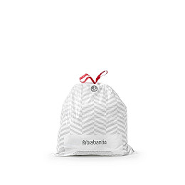 Набір пакетів для сміття Brabantia 23 л J 40 шт Білий
