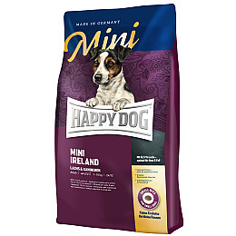 Сухий корм Happy Dog Supreme Mini Irland для собак дрібних порід з лососем і кроликом 10 кг