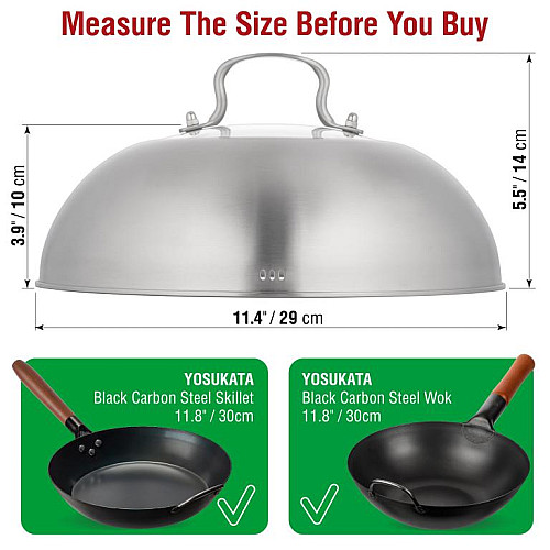 Кришка для Вок (Wok) Yosukata 29 см