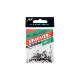 Вертлюг з застібкою американка Flagman Swivel-F Snap #3