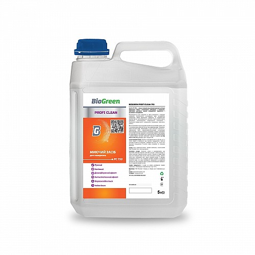 Миючий засіб для поверхонь BioGreen profi clean 753 - 5л