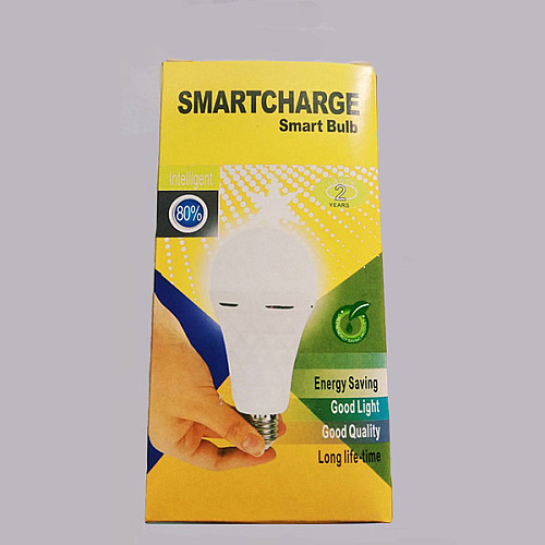Лампа LED з акумулятором на 4 години автономної роботи Smart Bulb 12W