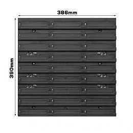 Панель Kistenberg 39*39 + 16 контейнерів