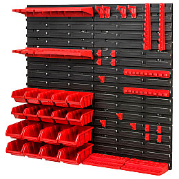 Панель для інструментів Kistenberg 78 * 78 см + 18 контейнерів