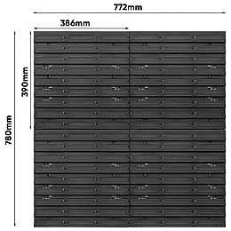 Панель Kistenberg 78*78 см +42 контейнери з кришками