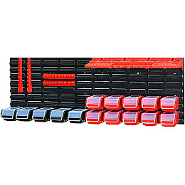 Панель для інструментів Kistenberg 115*39 см +15 контейнерів з кришкою