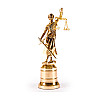 Cтатуетка Феміда Virtus Figure Justice Small бронза 26 x 7,5 см (1340)