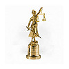 Cтатуетка Феміда Virtus Figure Justice Small бронза 26 x 7,5 см (1340)
