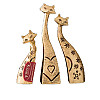 Статуетка Родина Virtus Set Of Three Modern Cats бронза 17 x 13 см (2167)