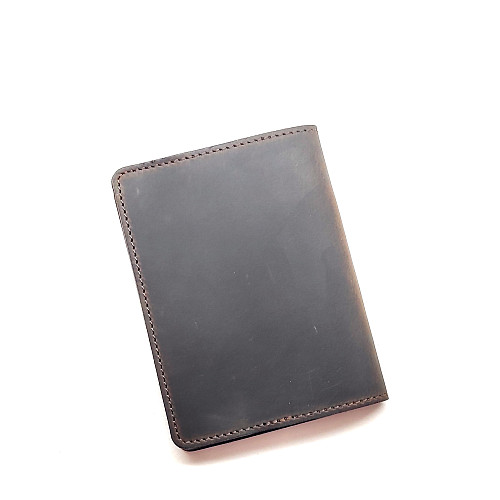 Шкіряна обкладинка на посвідчення офіцера DNK Leather-Officer-doc-H-col.F коричневий