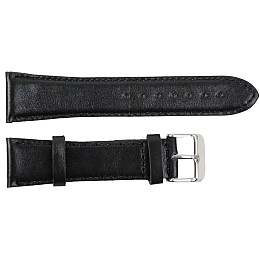 Ремінець для годинника Mykhail Ikhtyar Ш22 мм Чорний (S631-22S Black)