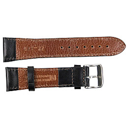 Ремінець для годинника Mykhail Ikhtyar Ш22 мм Чорний (S631-22S Black)