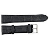 Ремінець для годинника Mykhail Ikhtyar шкіряний Ш22 мм Чорний (S620-22S black)