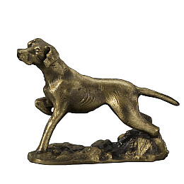 Бронзова статуетка собаки-пойнтера Virtus Greyhound No Base (1809vi)
