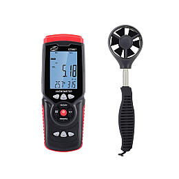 Анемометр професійний USB 0,3-45м/с, 0-45°C BENETECH GT8907